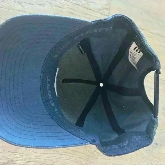 Travis Mathew Match Point Snapback Hat Blue - Picture 2 of 3